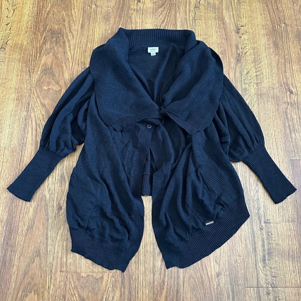 Aritzia Wilfred linen blend Cardigan